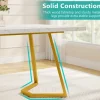 Tribesigns Computer Desk, 55" Faux Marble Study Desk Office Table* Desks