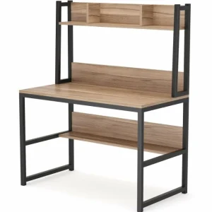 Tribesigns Computer Desk, Home Office Desk Study Desk with Hutch and Shelves* Desks
