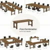 Tribesigns 78.7" Conference Table, Large Meeting Table For 6 - 8 People* Desks