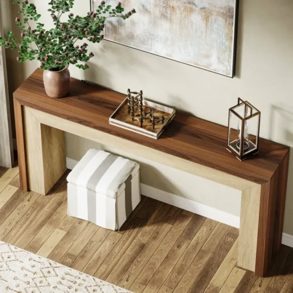 Tribesigns 63" Console Table, Farmhouse Hallway Table Sofa Table* Console Tables | Console Tables