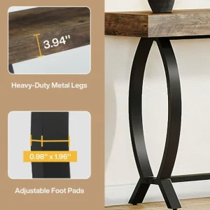 Tribesigns 70.8" Console Table, Farmhouse Sofa Table Narrow Entryway Table* Console Tables | Console Tables
