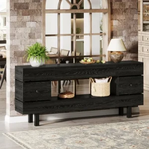 Tribesigns 70.8" Console Table, Farmhouse 2 - Tier Entryway Table with Display Shelf* Console Tables | Console Tables