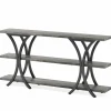 Tribesigns Console Table, Industrial Entryway Sofa Table with 3-Tier Shelves* Console Tables | Console Tables