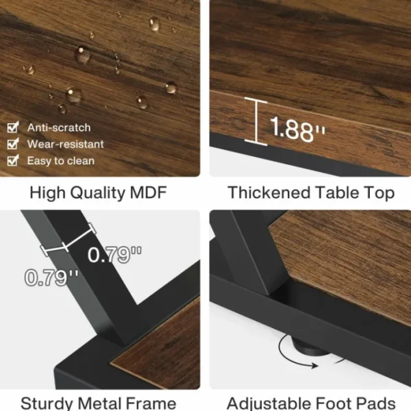 Tribesigns 70.9" Console Table, Long Sofa Table with Storage Shelves* Console Tables | Console Tables
