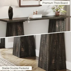 Tribesigns 63" Console Table, Wood Narrow Sofa Hallway Table* Console Tables | Console Tables