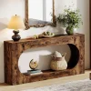 Tribesigns 63" Console Table, Wood Sofa Table Behind Couch with 2 - Tier Storage Shelf* Console Tables | Console Tables