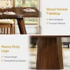 Tribesigns 70" Dining Table, Farmhouse Kitchen Table Dinner Table for 6 to 8* Dining Tables