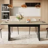 Tribesigns 70.8" Dining Table, Farmhouse Kitchen Dinner Table for 6 - 8* Dining Tables