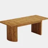 Tribesigns 78.7" Dining Table, Farmhouse Kitchen Table With Dual Base* Dining Tables