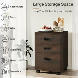 Tribesigns 78" Dining Table, Kitchen Table with Sideboard Cabinet for 6 to 8* Dining Tables