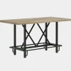 Tribesigns 63" Dining Table, Rectangular Kitchen Table for 6 People* Dining Tables