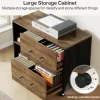 Tribesigns 70.8" Executive Desk, L - Shaped Home Office Desk with File Cabinet* Desks
