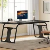 Tribesigns 63" Executive Desk, Modern Computer Office Desk Writing Table* Desks