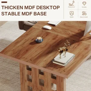Tribesigns 70.8" Executive Desk, Office Computer Desk Workstation Table* Desks