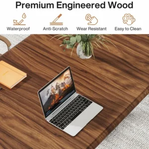 Tribesigns 63" Executive Desk, Simple Wood Computer Writing Desk* Desks