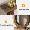 Tribesigns Farmhouse Console Table, 41.34" Wood Sofa Table with Geometric Base* Console Tables | Console Tables