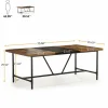 Tribesigns 6FT Conference Table, 70.8 x 35.4 inch Meeting Table Computer Desk* Desks
