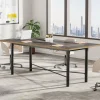 Tribesigns 6FT Conference Table, Modern Meeting Table Training Boardroom Table* Desks
