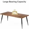Tribesigns 6FT Conference Table, Rectangular Meeting Room Table Seminar Desk* Desks