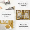 Tribesigns 70.9-inch Executive Table, Wood Computer Desk with Metal Frame For Home Office* Desks