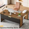 Tribesigns 63" L - Shaped Executive Desk, Modern Computer Desk Workstation* Desks