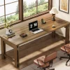 Tribesigns 79" Two - person Desk, Extra Long Office Computer Desk Workstations* Desks