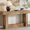 Tribesigns 63" Wood Console Table, 2 - Tier Farmhouse Entryway Table* Console Tables | Console Tables